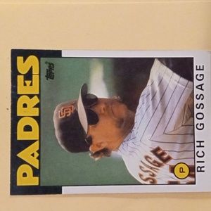 Rick gossage 1986 Collectors edition